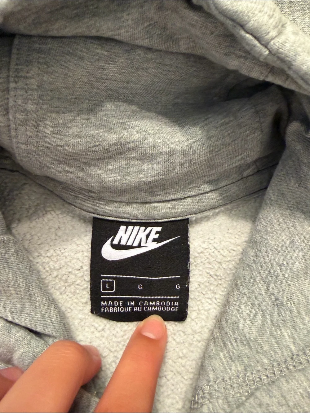 Nike soft gray